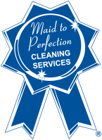 Maid to Perfection ribbon logo